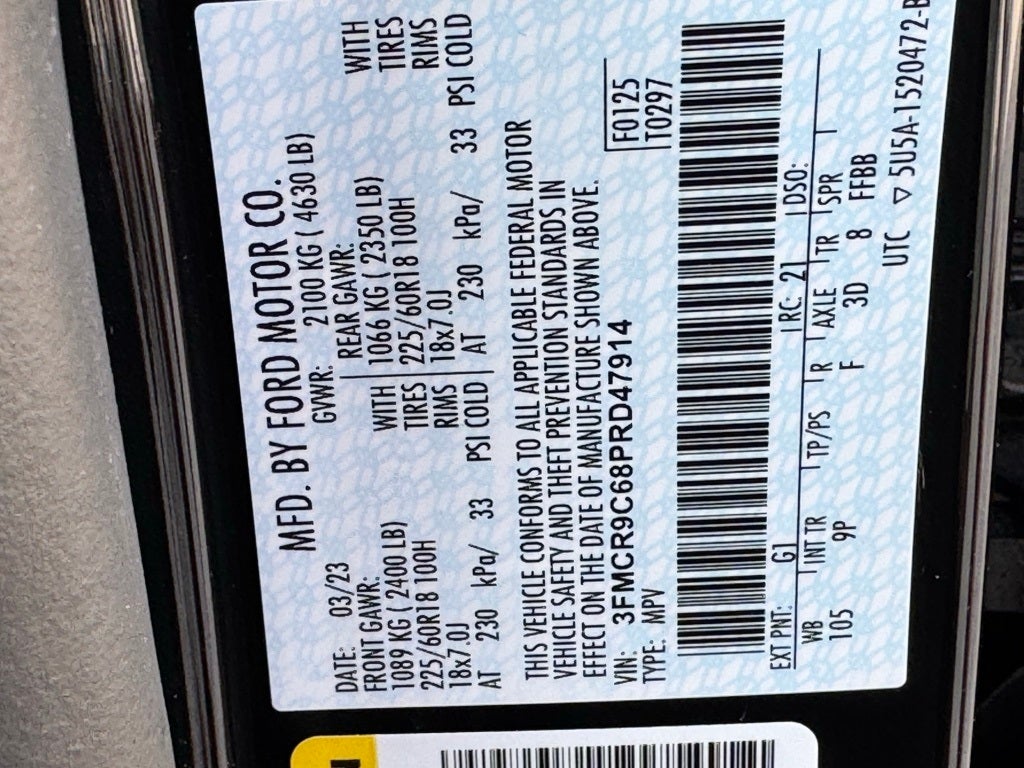 2023 Ford Bronco Sport Outer Banks