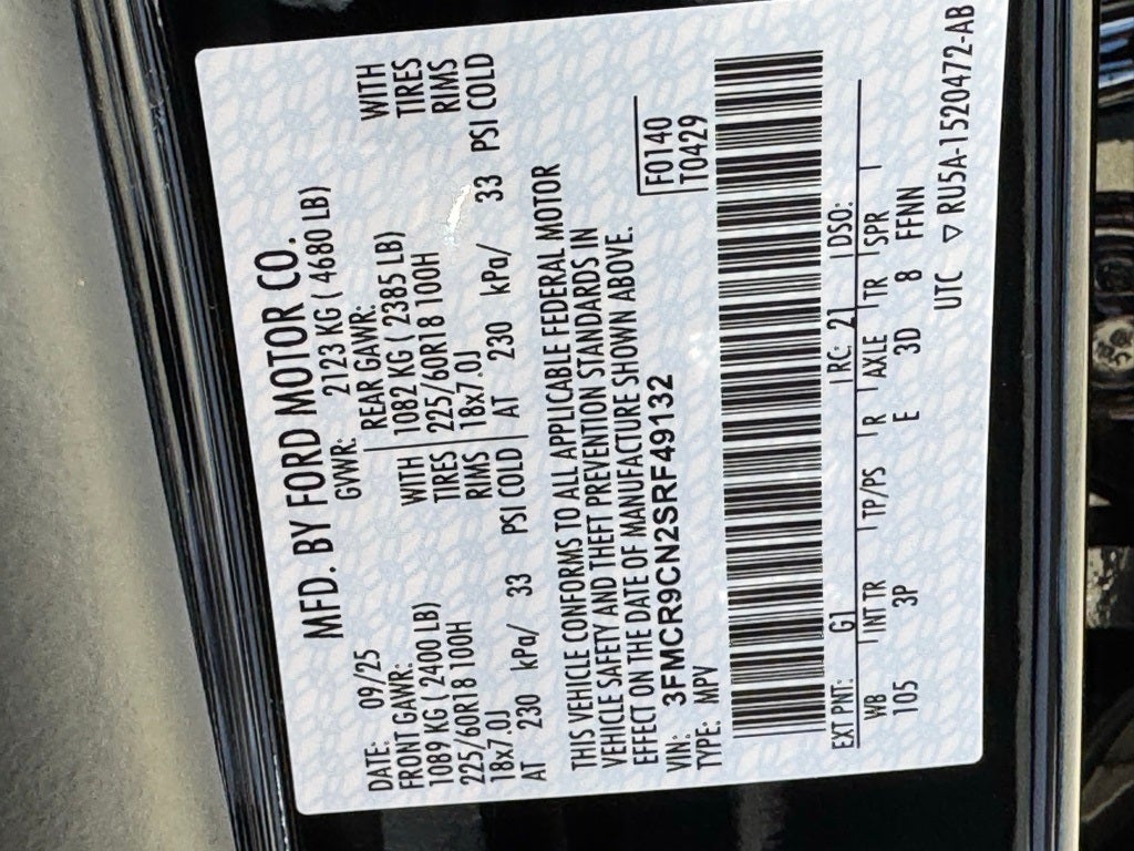 2025 Ford Bronco Sport Outer Banks