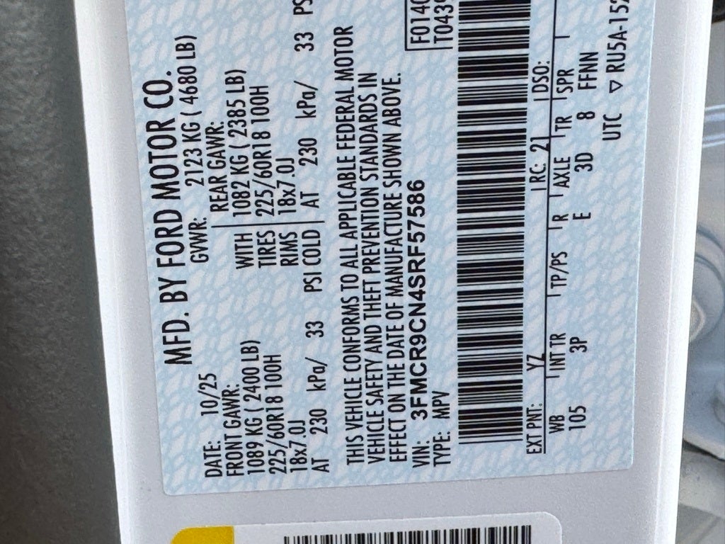 2025 Ford Bronco Sport Outer Banks