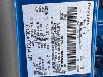 2025 Ford Bronco Sport Outer Banks