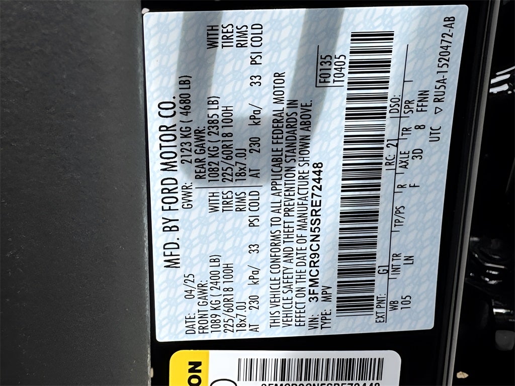 2025 Ford Bronco Sport Outer Banks