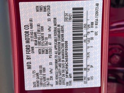 2025 Ford Bronco Sport Outer Banks