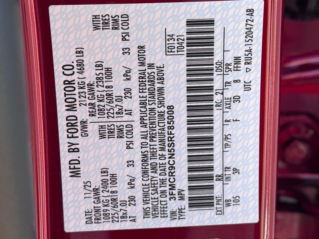 2025 Ford Bronco Sport Outer Banks