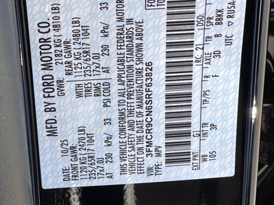 2025 Ford Bronco Sport Outer Banks