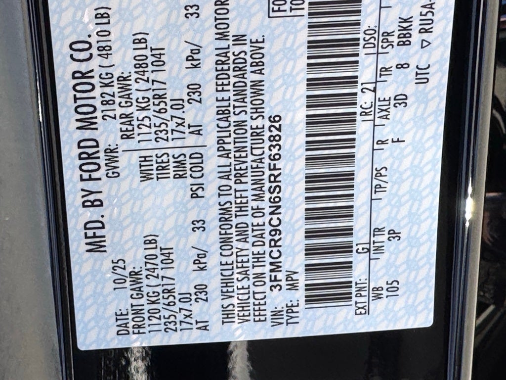 2025 Ford Bronco Sport Outer Banks