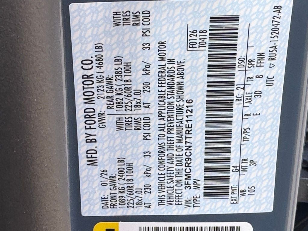 2026 Ford Bronco Sport Outer Banks