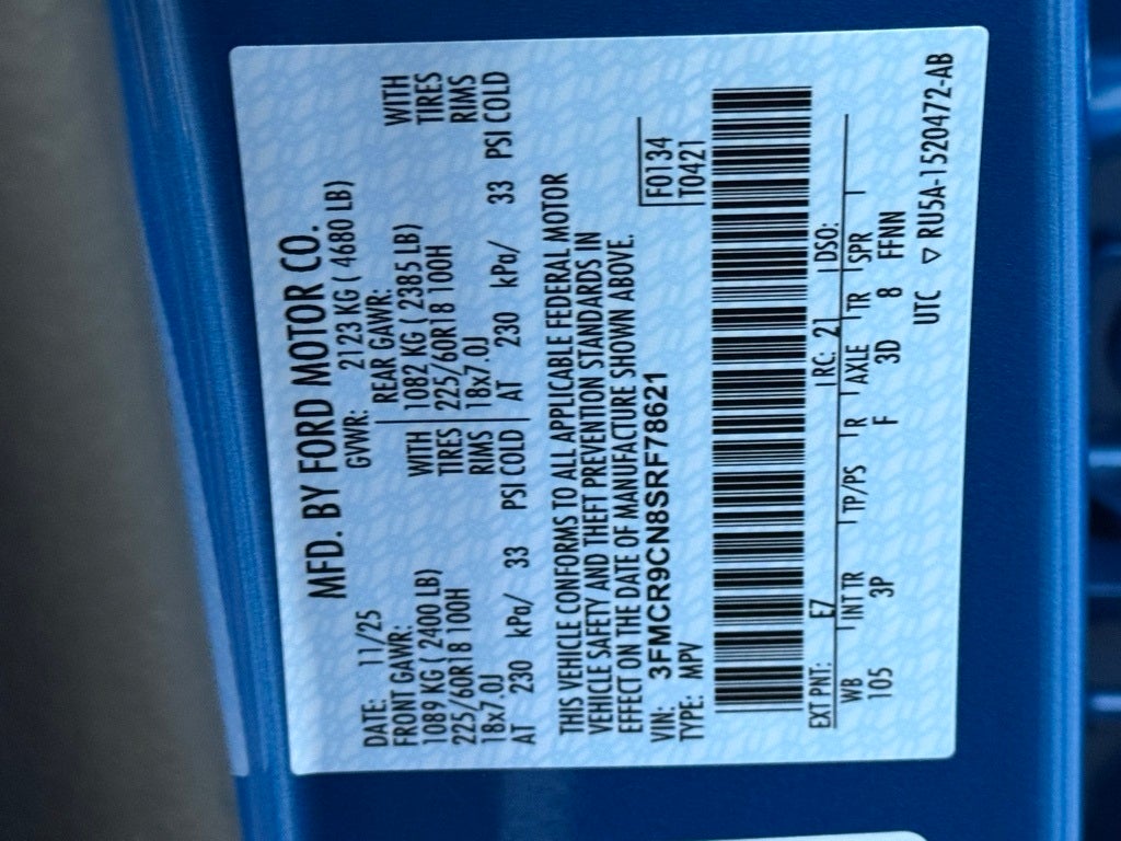 2025 Ford Bronco Sport Outer Banks