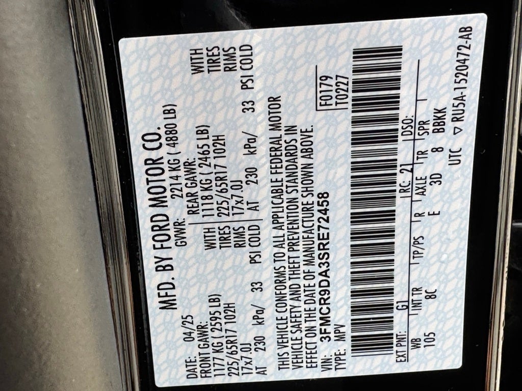 2025 Ford Bronco Sport Badlands