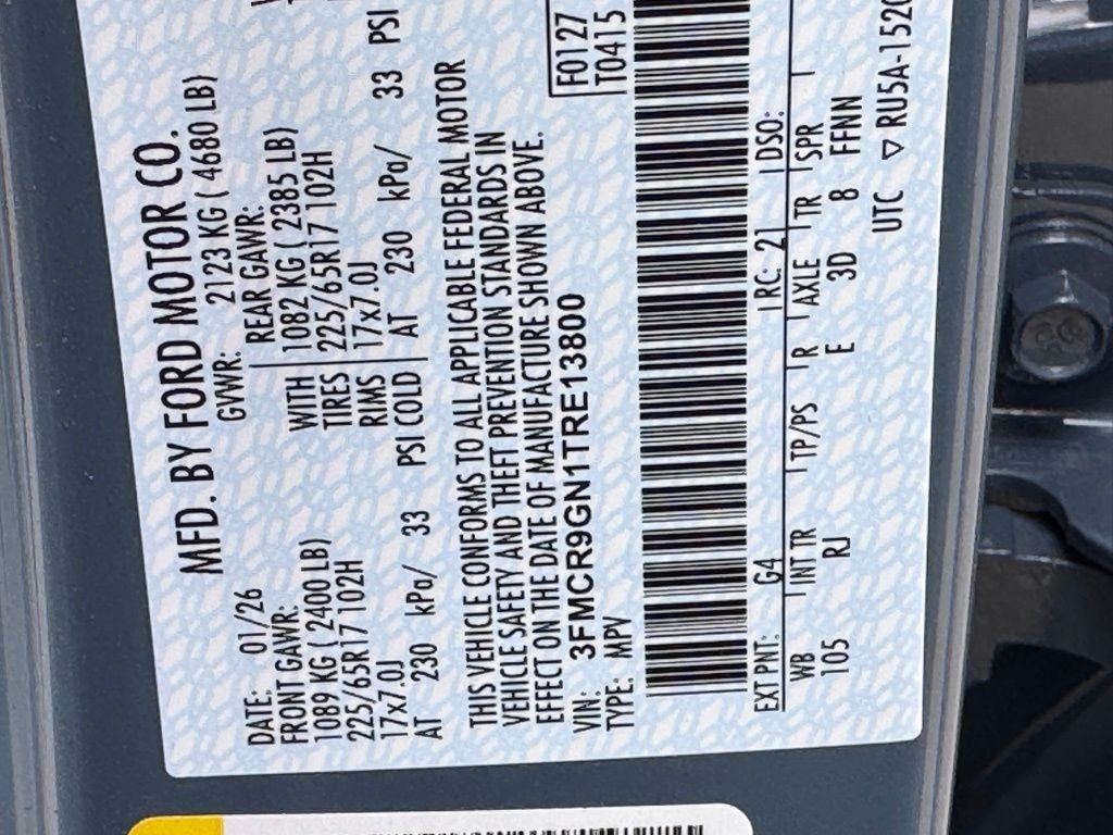 2026 Ford Bronco Sport Heritage