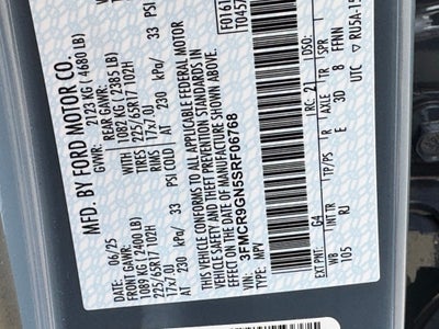 2025 Ford Bronco Sport Heritage