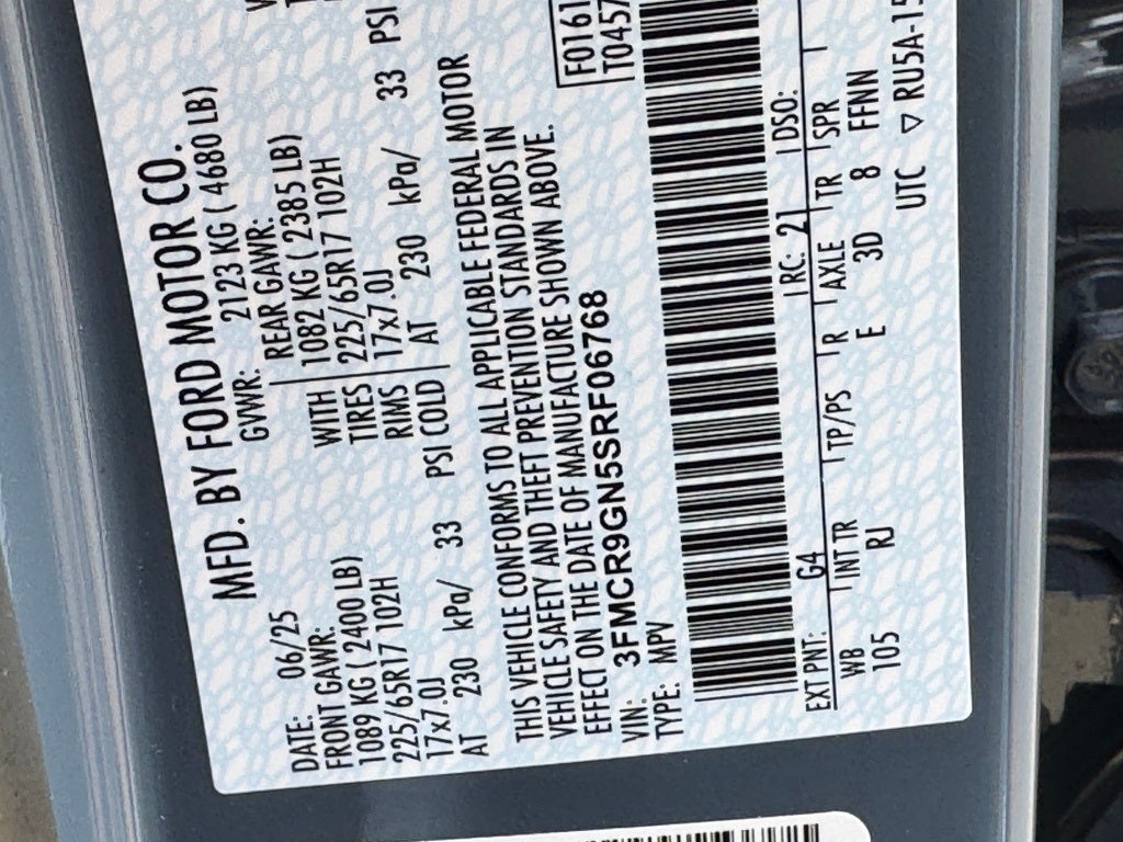 2025 Ford Bronco Sport Heritage