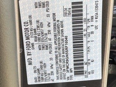 2025 Ford Bronco Sport Heritage