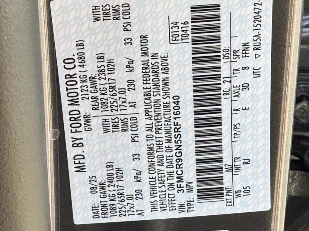 2025 Ford Bronco Sport Heritage