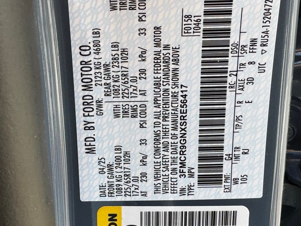 2025 Ford Bronco Sport Heritage