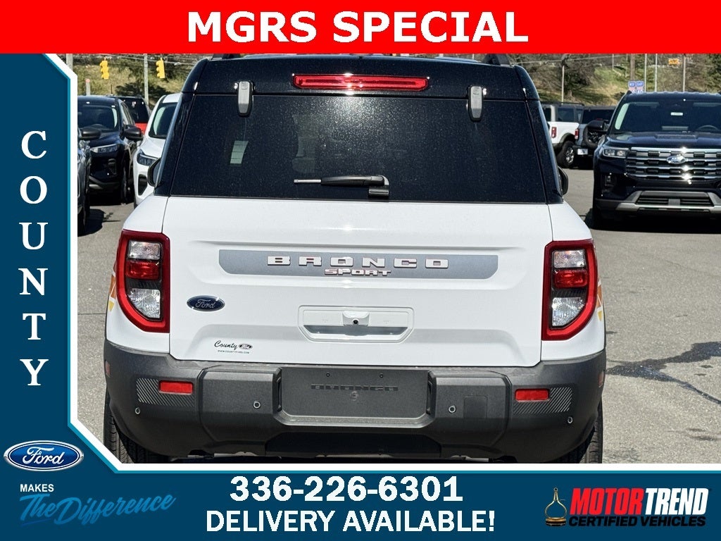 2025 Ford Bronco Sport Free Wheeling