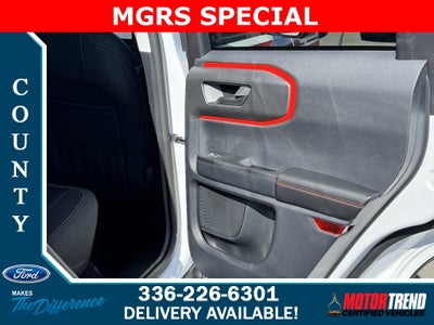 2025 Ford Bronco Sport Free Wheeling