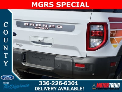 2025 Ford Bronco Sport Free Wheeling