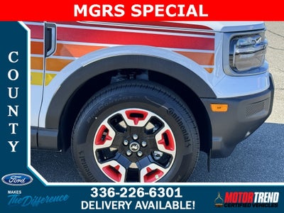 2025 Ford Bronco Sport Free Wheeling