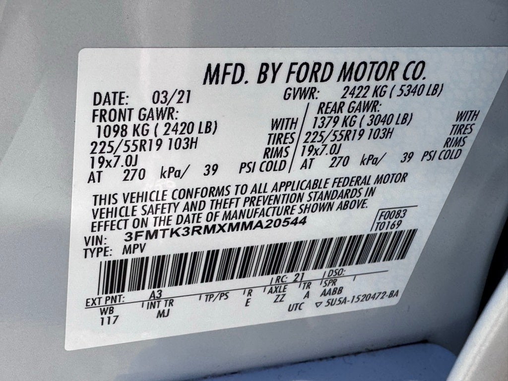 2021 Ford Mustang Mach-E Premium