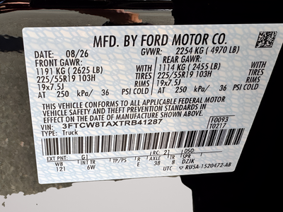 2026 Ford Maverick Lobo Standard