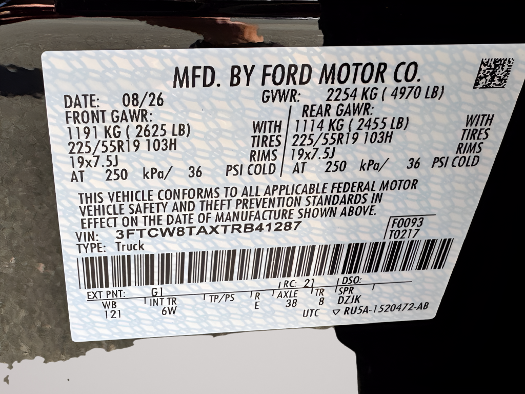 2026 Ford Maverick Lobo Standard