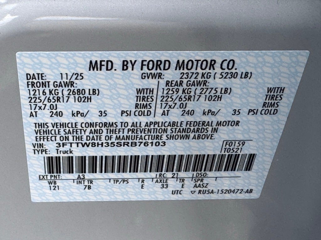 2025 Ford Maverick XLT