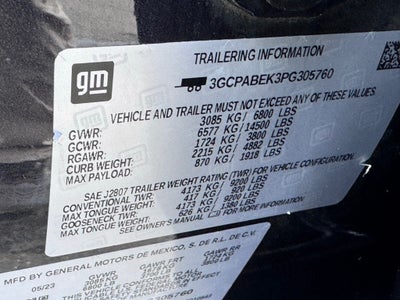 2023 Chevrolet Silverado 1500 Custom