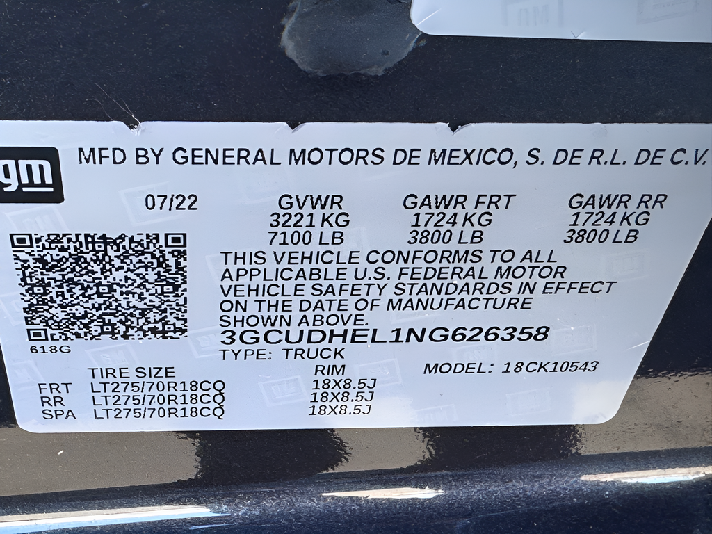 2022 Chevrolet Silverado 1500 ZR2