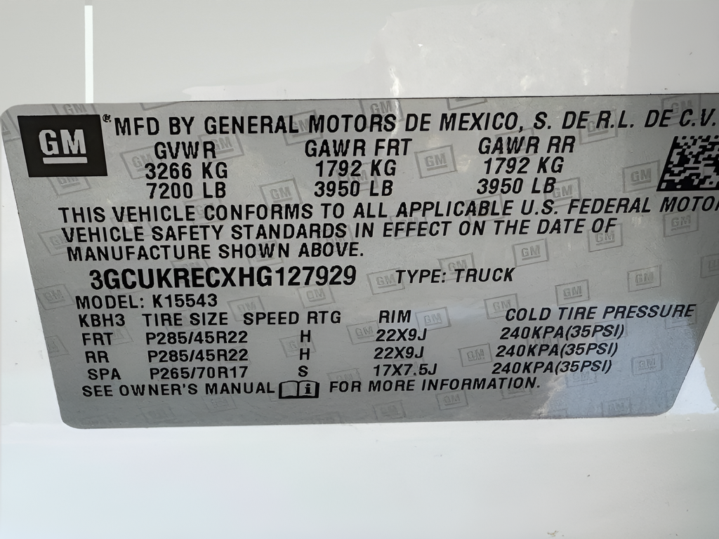 2017 Chevrolet Silverado 1500 LT LT2