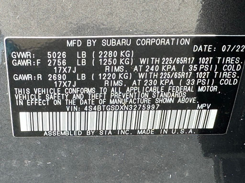 2022 Subaru Outback Wilderness