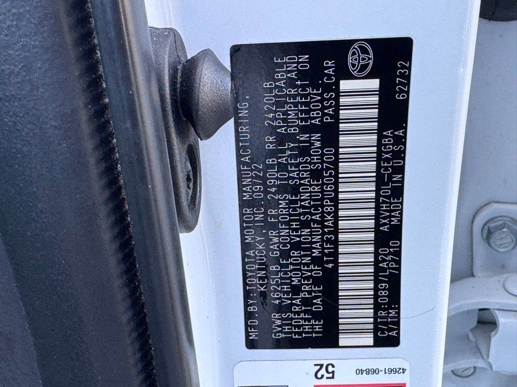 2023 Toyota Camry Hybrid XLE