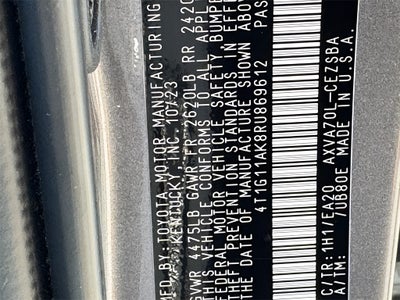 2024 Toyota Camry SE