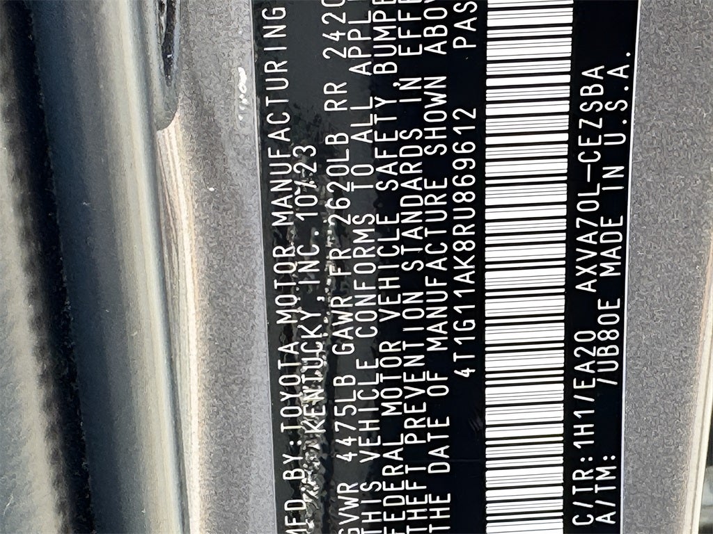 2024 Toyota Camry SE