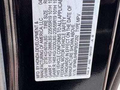 2023 Honda Odyssey Touring
