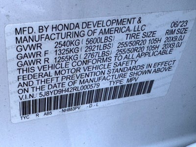 2024 Acura MDX Technology