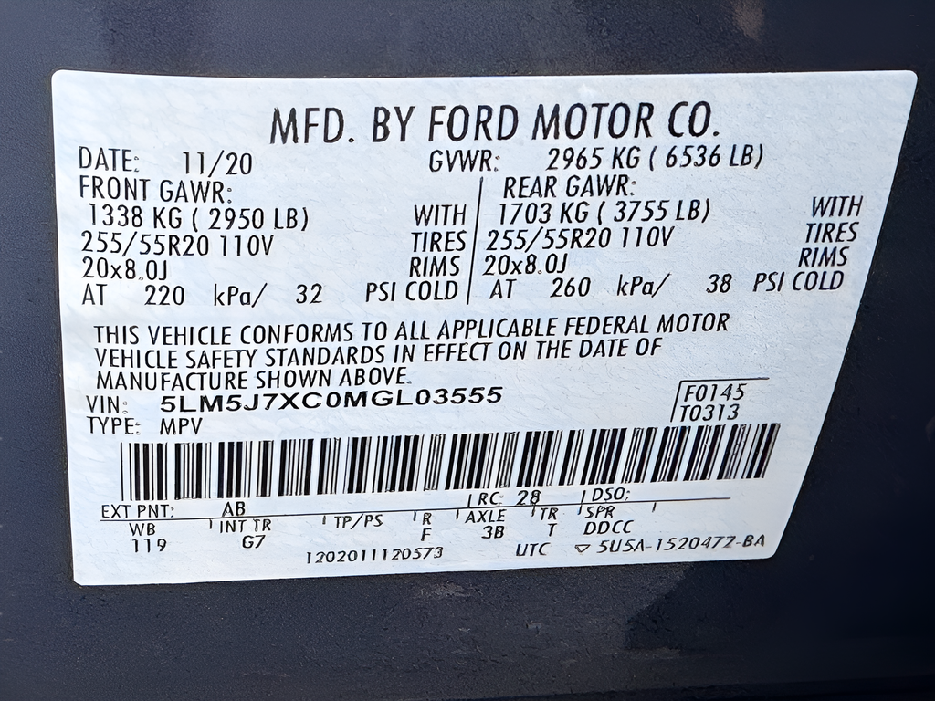 2021 Lincoln Aviator Reserve