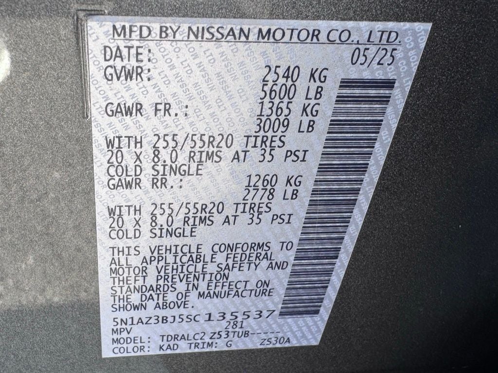 2025 Nissan Murano SV