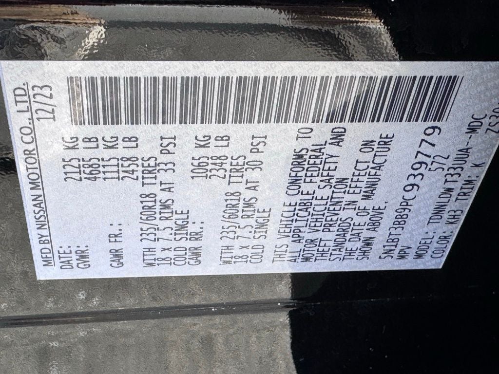 2023 Nissan Rogue SV