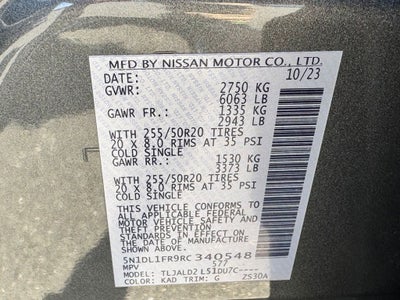2024 INFINITI QX60 LUXE
