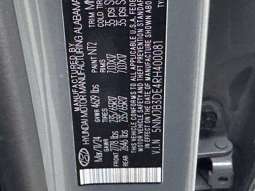 2024 Hyundai Tucson SEL
