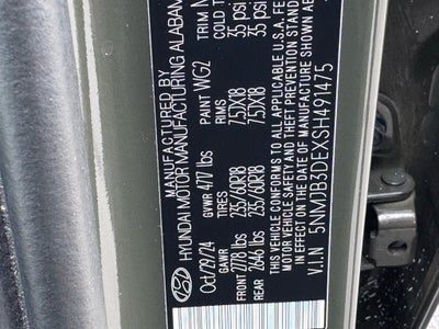 2025 Hyundai Tucson SEL