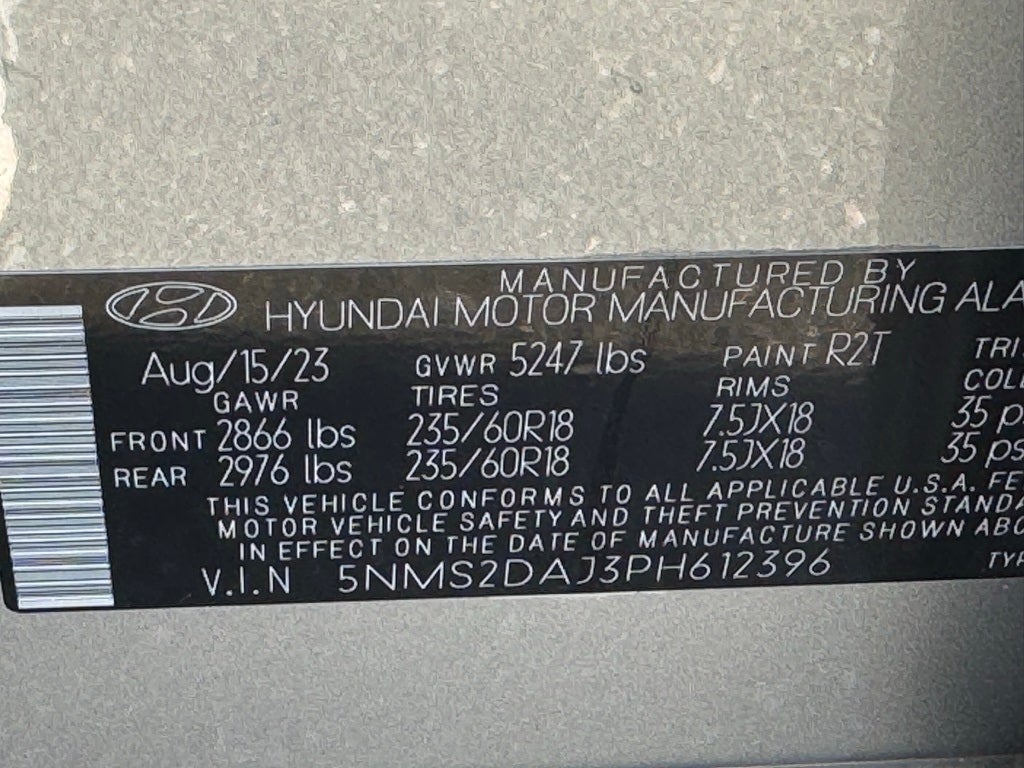 2023 Hyundai Santa Fe SEL