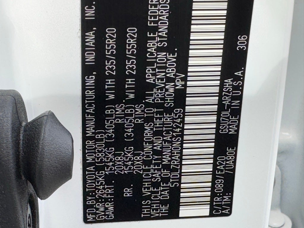 2022 Toyota Highlander XSE