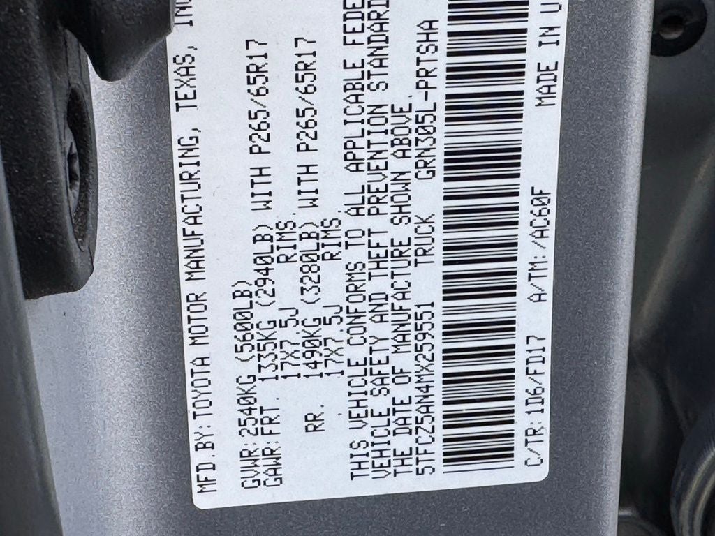 2021 Toyota Tacoma TRD Sport V6