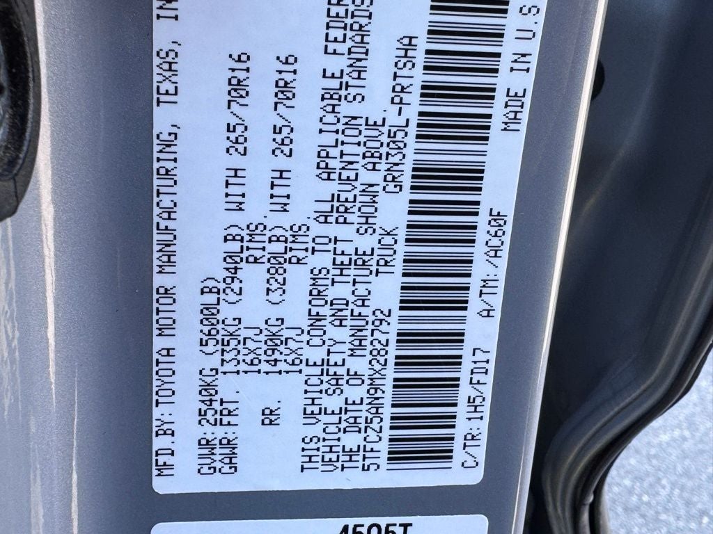 2021 Toyota Tacoma TRD Off-Road V6