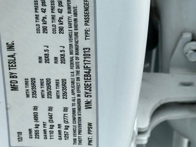 2018 Tesla Model 3 Performance