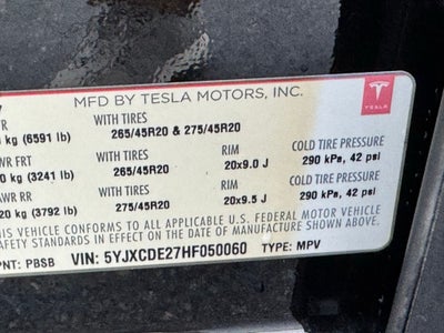 2017 Tesla Model X 75D