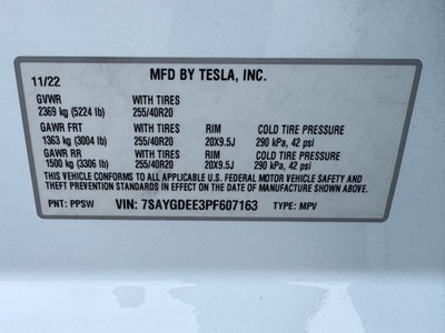2023 Tesla Model Y Long Range