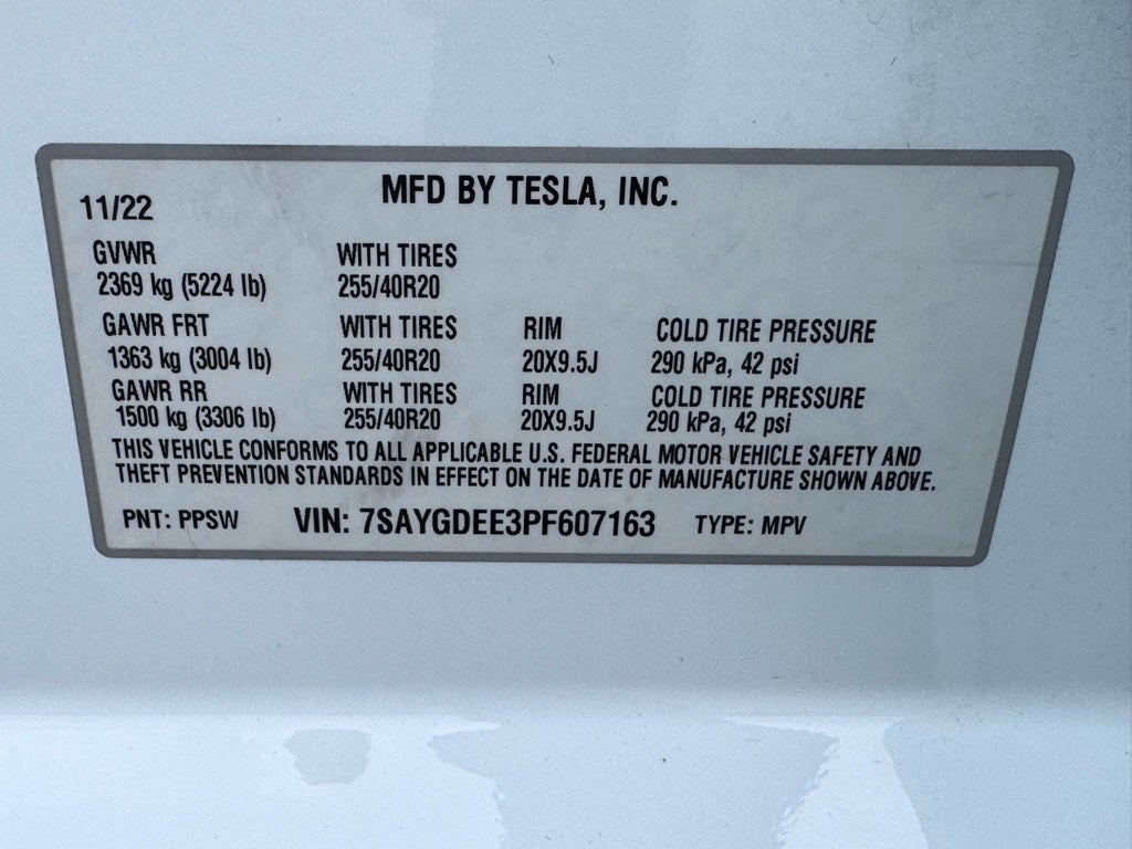 2023 Tesla Model Y Long Range