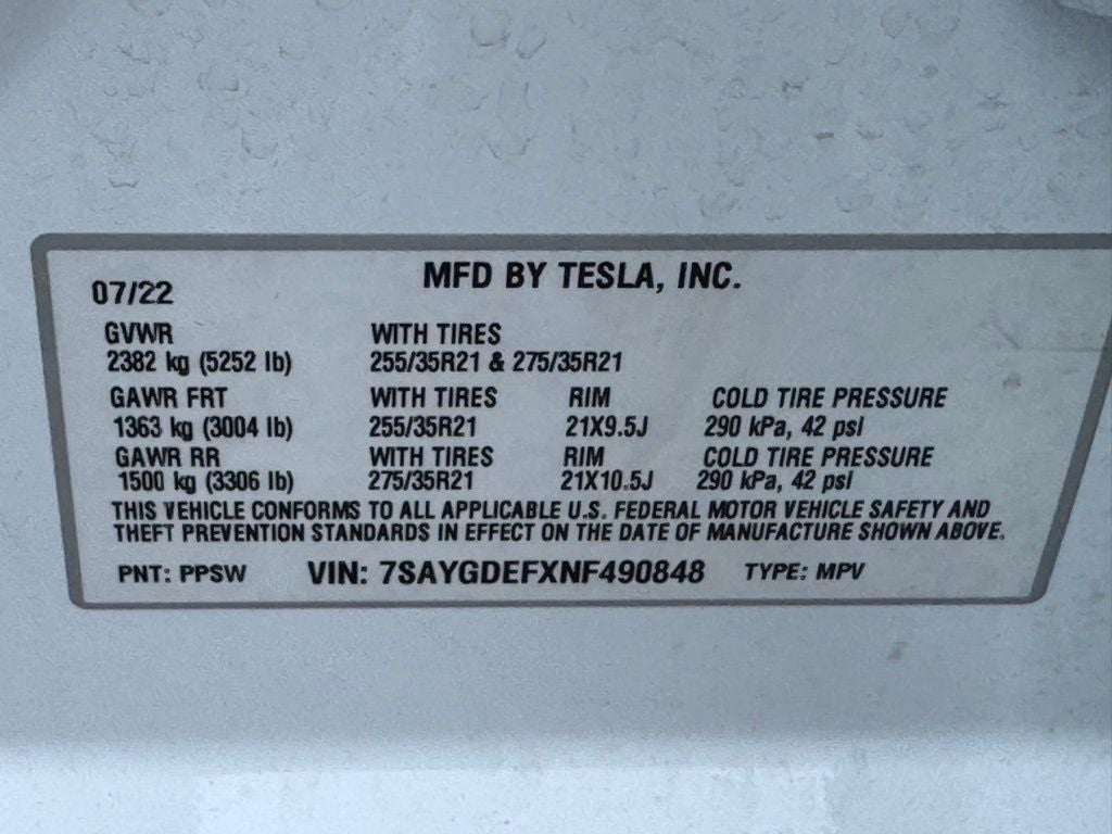 2022 Tesla Model Y Performance